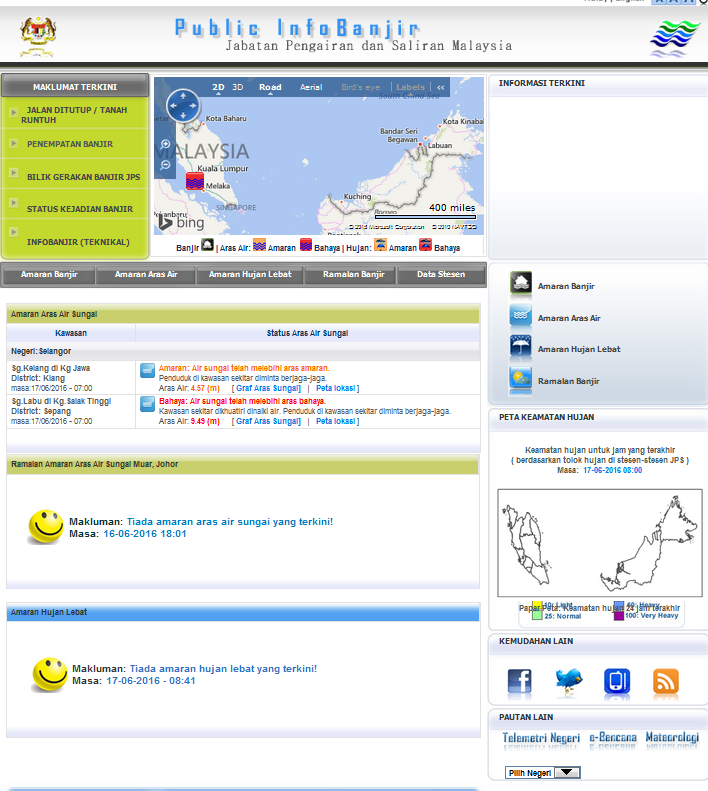 Public Infobanjir – The Official Web of Public Infobanjir